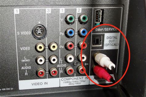 how to hook up rca cables to tv